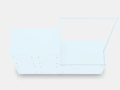 NORDLI Chest of 8 drawers 1 Low-poly 3D model