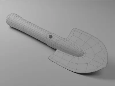 Small Showel 3D model