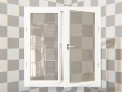 3D Modern Window Pack  Varied Styles Low-poly 3D model