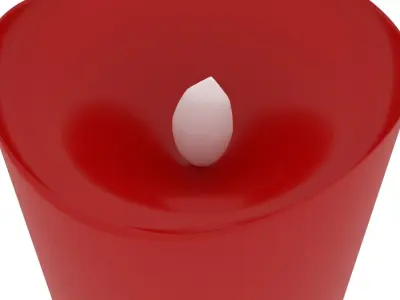 Led Candles 3D model