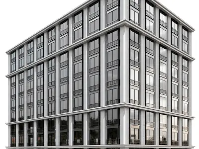 RESIDENTIAL BUILDING NO90 A 3D model