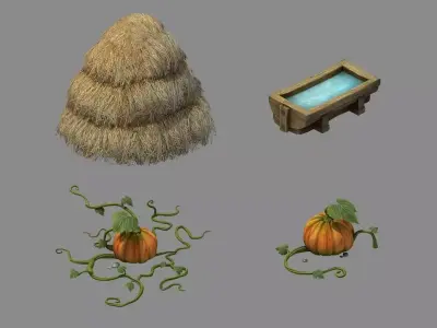 Xinrencun Farm - Object 03 3D model