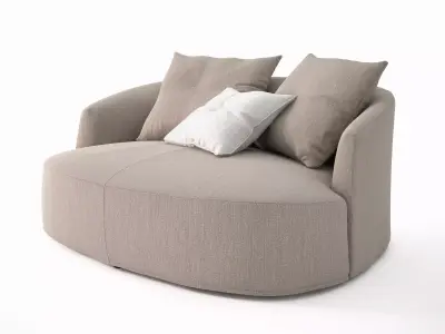 Francesca Sofa 3D model