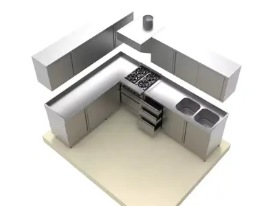 KITCHEN 94 3D model