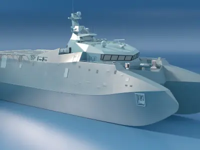  Military Missile Vessel Class Corvette 