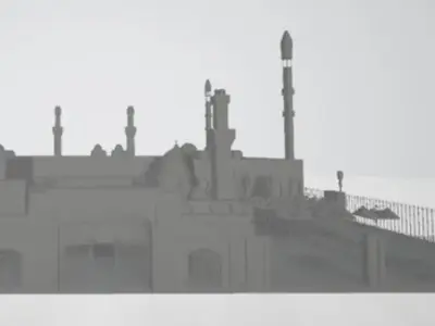 Masjid Al-Nabawi 3D print model
