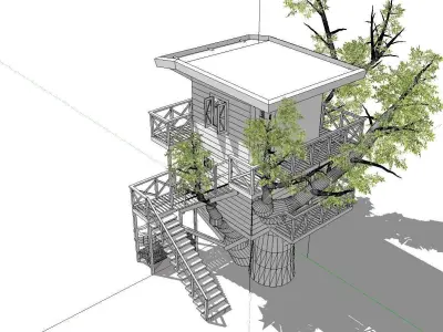 Creative Design-Holiday Cabin-053 3D model