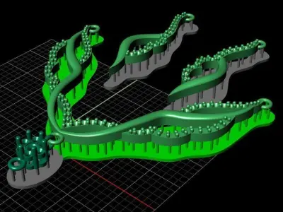Half set 0066 3D print model