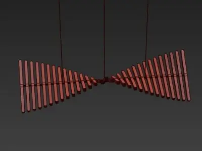 FLIGHT musical instrument hanging from ceiling 3D model