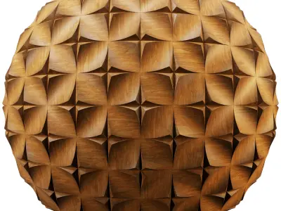 Dune Wood Wall Tile - Seamless Texture