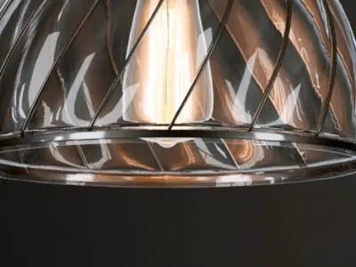 Hanging lamp LOFT HOUSE P-165 3D model