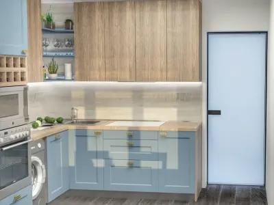 Transitional Kitchen 3D model