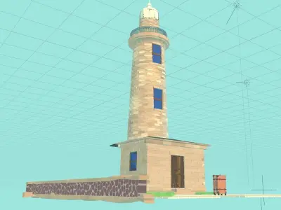 LightHouse SummerPocket Free 3D model