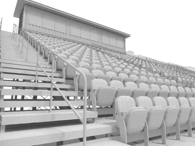 Futsal Arena 04 3D model