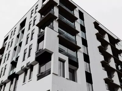 RESIDENTIAL BUILDING NO85 A 3D model