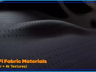 Sci-Fi Fabric Material Vol 4 Texture