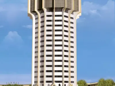 JEDDAH ISLAMIC PORT 3D model