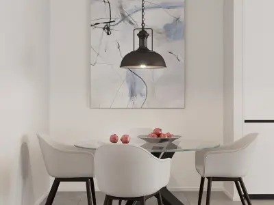 Chandelier Blacky SKU 5511 Free 3D model