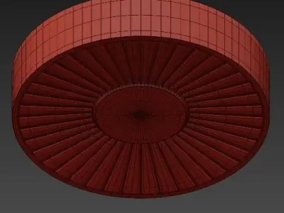 Tech Lighting Kalido Flush Mount Ceiling Light LED 3D model purchase