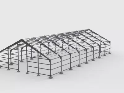 building frame  3D model