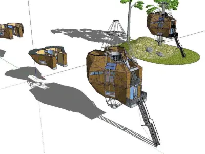Creative Design-Holiday Cabin-0161 3D model