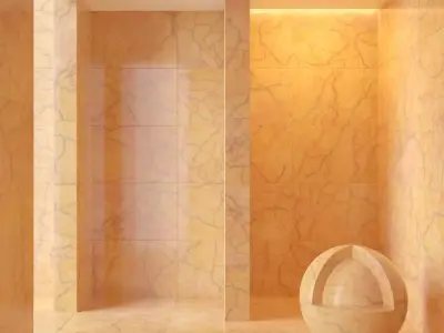 Marble wall 102 3D model