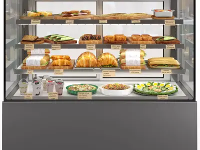 Ambient food display 3D model