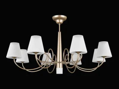 81409x Vortico Lightstar Chandelier 3D model