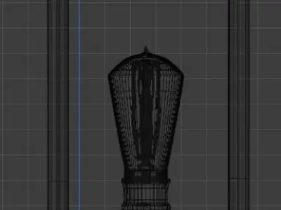 Cooper Lamp Free 3D model