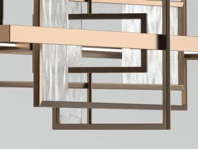 Hubbardton Forge Summer Pendant Light 3D model