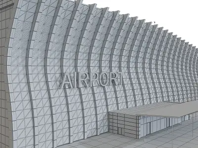 Airport Building 3D model