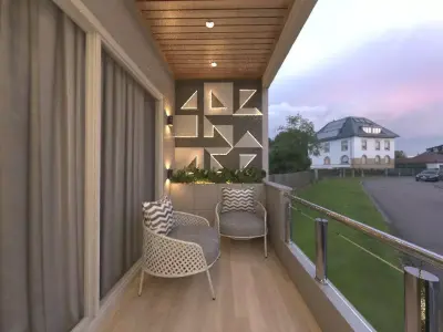 Balcony 3D model