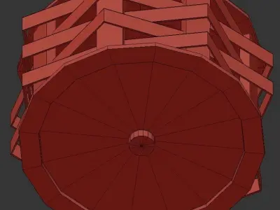 Ella Woven Small 3D model