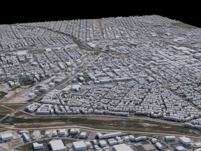 Bakersfield - USA 3D model