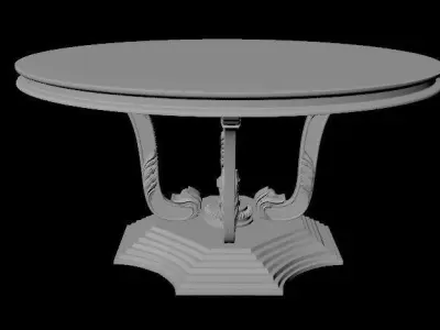 dining table 3D model