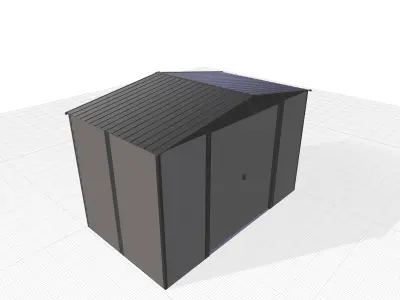 Apex Shed 3D model