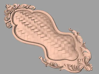 CNC 3D relief models STL format file used for artcam aspire E343 3D model