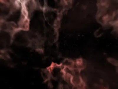 HDRI Epic Panoramic Sky - 360 starfield - fire night sky 014 Low-poly 3D model