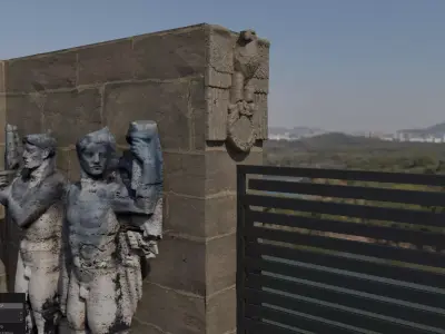 Berlin eagle WW2 Olympic gate Adler Mega rare 3D model ver02 3D model