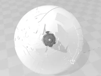 V-150 Planet Defender Ion Cannon 3D print model