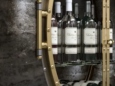 PORTHOLE BAR Restorationhardware  3D model