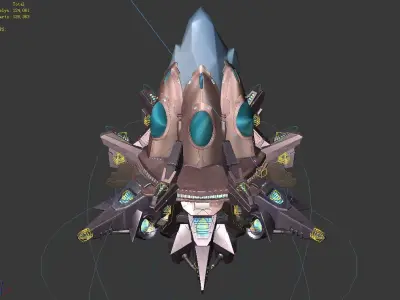 Crystal Energy - Generator 01 3D model