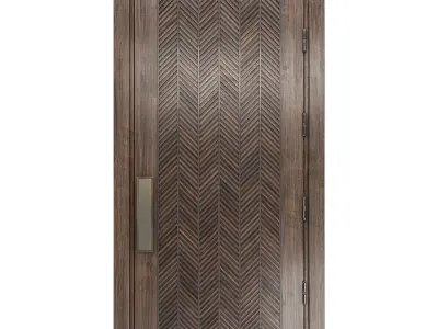 SUITED DOOR Low-poly 3D model