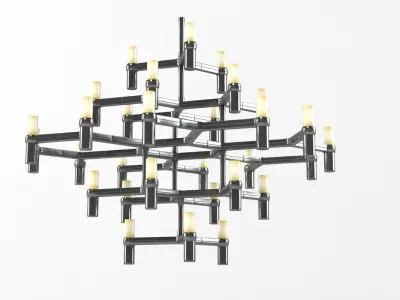 Nemo Crown Major Chandelier 3D model