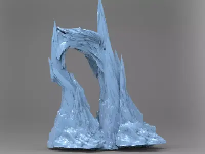 Dagon cult leader Cliffs  3D model