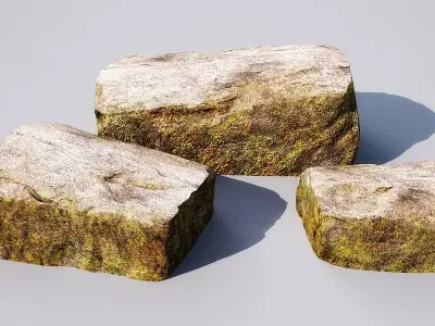 stones 15-19 AM148 3D model
