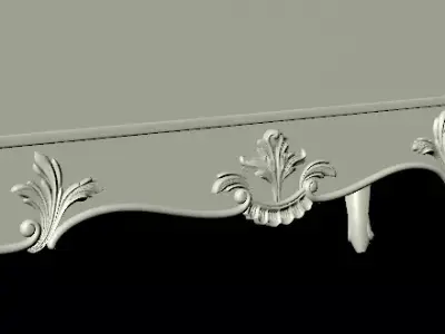 bedside table 3D model