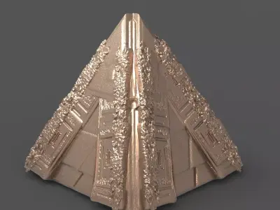 Hell pyramid 1 3D model
