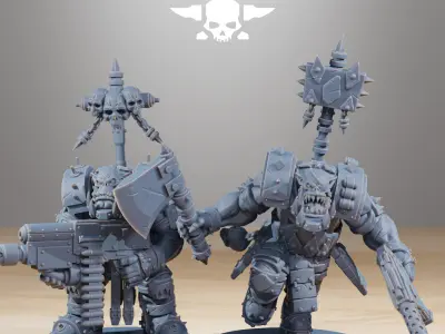 Orkaz SkullKrushers 3D print model
