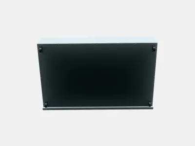 MALM Bed storage box for high bed frame Low-poly 3D model